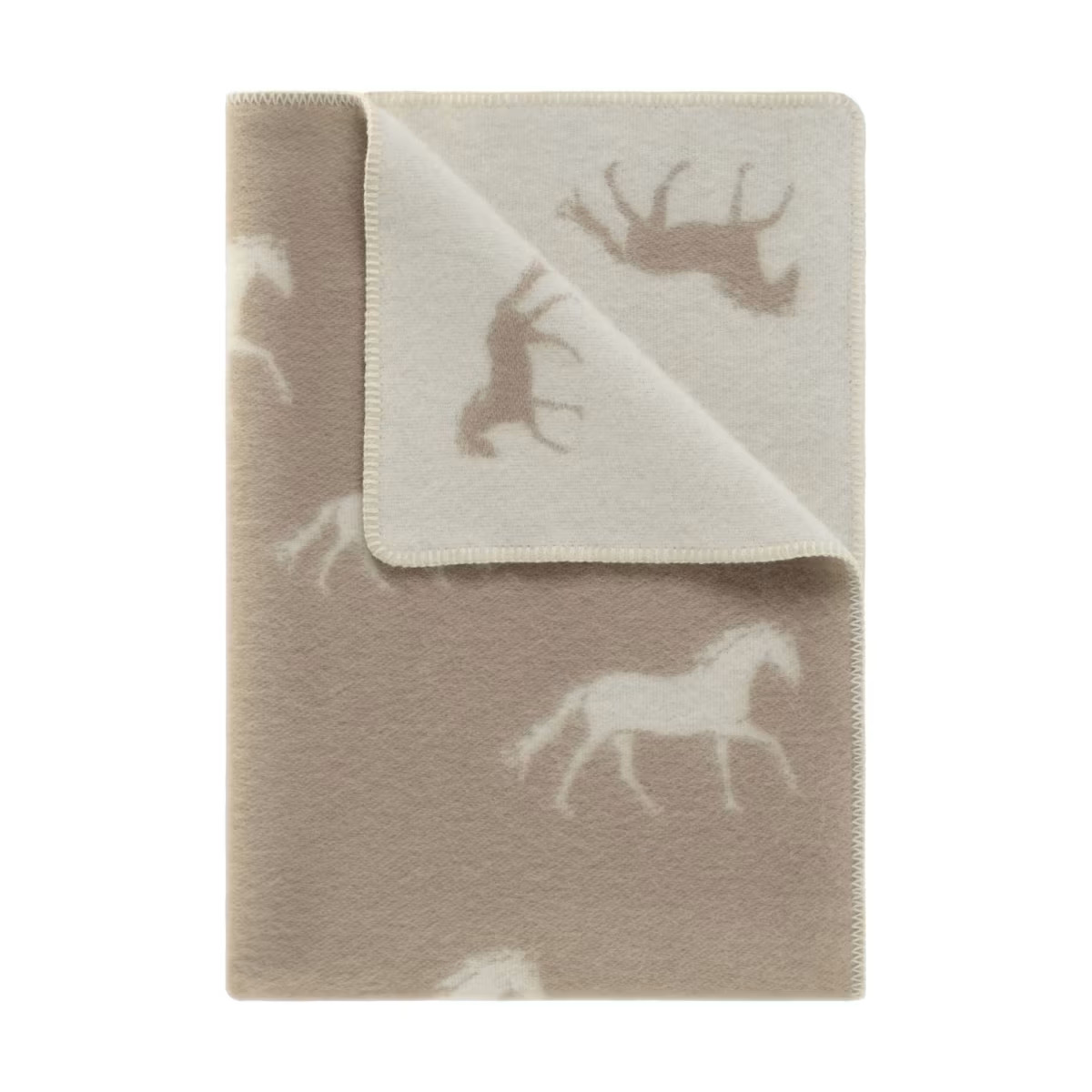 Horses Small Wool Blanket | Wolf & Badger