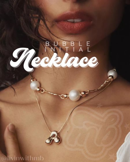 These popular bubble initial necklaces are so cute🤩 Mine is from Free People!

#LTKSeasonal #LTKfindsunder50 #LTKstyletip