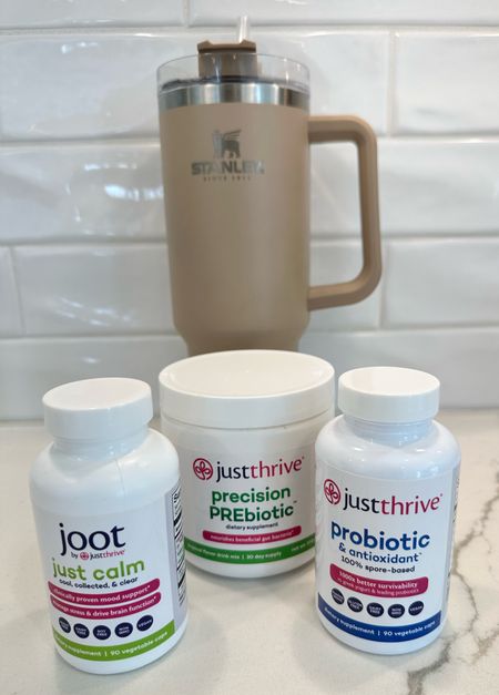 My favorite 40 ounce cup to make it easier to hit my water goals every day along with my 3 favorite supplements for my gut health. Message me on Instagram at freshfitKate and I’ll send you the podcast that will educate you on these probiotics & prebiotics-it’s mind blowing. Use “freshfitKate” at check out to save 15% off your order.

#LTKsalealert #LTKover40