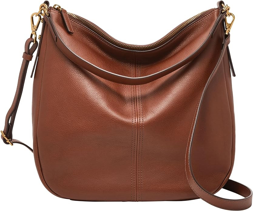 Fossil Women's Jolie Leather Hobo Purse Handbag for Women | Amazon (US)
