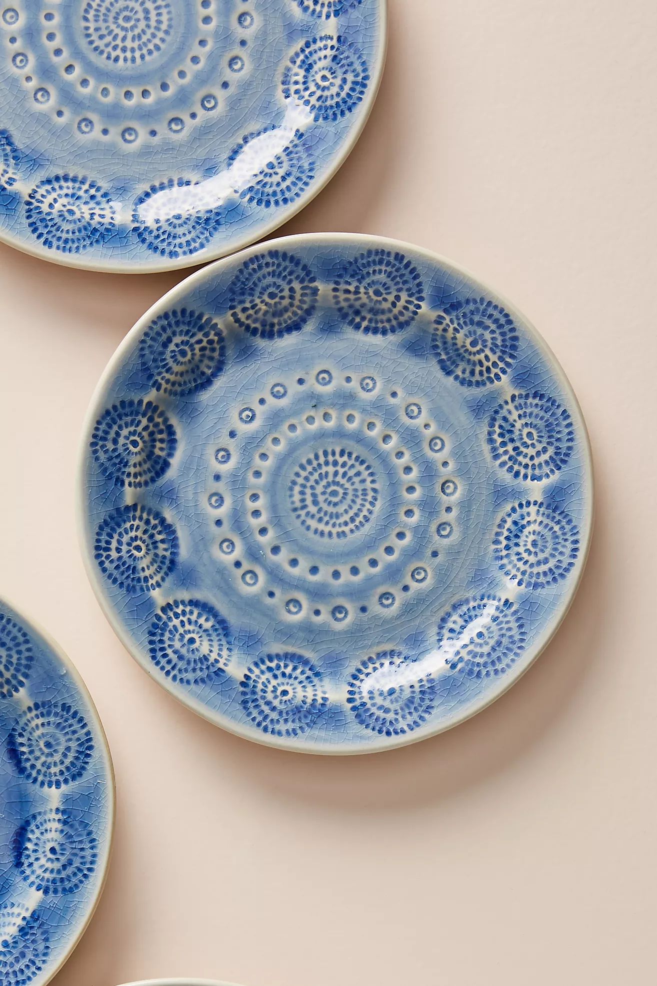 Old Havana Bread Plates, Set of 4 | Anthropologie (US)