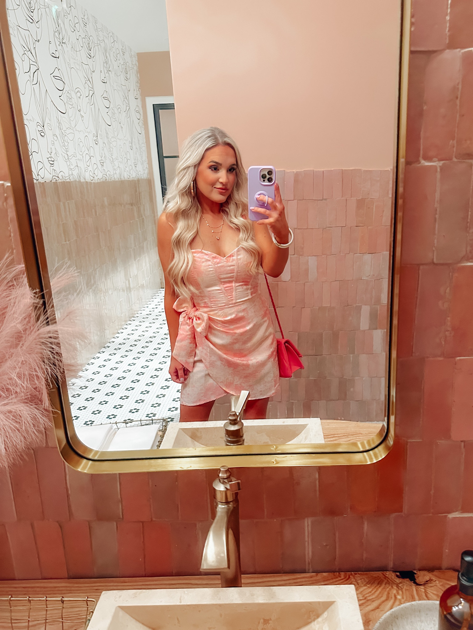 Pink dress. Wedding guest dress. Baby shower dress. Bridal shower dress. Love shack fancy dupe. Dresses for summer. Wedding dress pink. Pink corset dress. Girly dresses. 

#LTKunder50 #LTKwedding #LTKstyletip