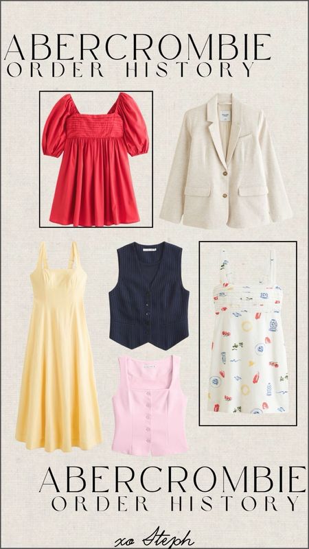 Recently purchased spring outfits from Abercrombie! 

#LTKSeasonal #LTKsalealert #LTKstyletip