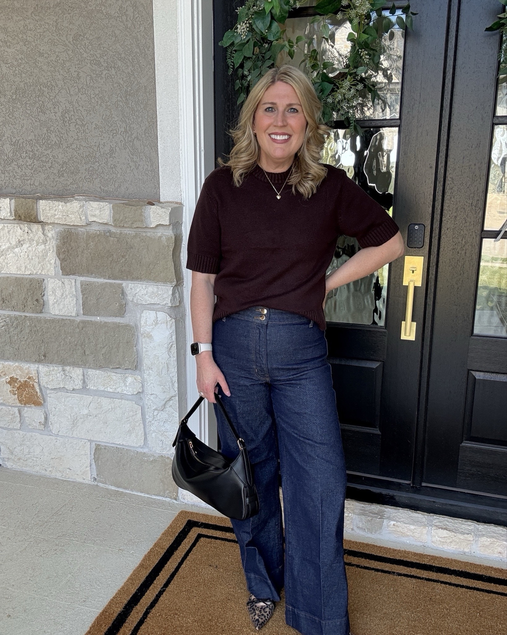 Denim runs snug. Size up one size if between sizes.
Barn jacket has a relaxed fit. ♥️ Runs tts.
Sweater runs tts.

#LTKStyleTip #LTKItBag #LTKShoeCrush 

#LTKHoliday #LTKBeauty #LTKFindsUnder100 #LTKSaleAlert #LTKMidsize #LTKootd #LTKOver40 #LTKFindsUnder50 #LTKSeasonal #LTKWorkwear