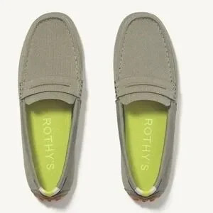 Rothy's The Driver Loafer Slip-On Retired Martini Olive Size W6.5 NWOB | Poshmark