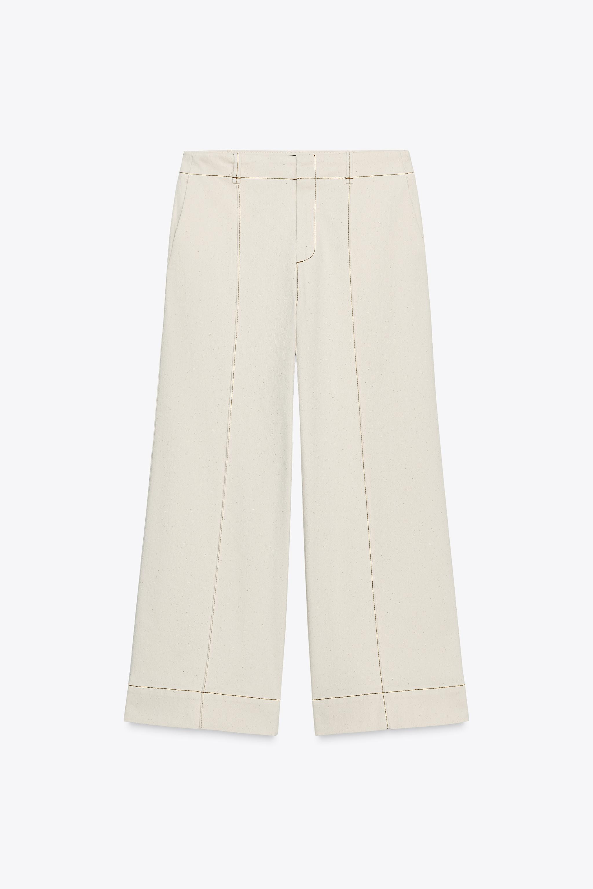 TOPSTITCHED CULOTTES | Zara US