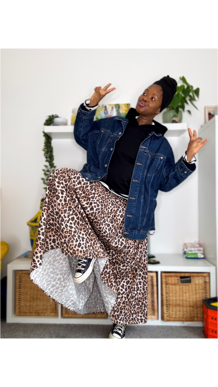 Animal print maxi skirt for the school run/ errands

#LTKstyletip #LTKautumn #LTKmodest