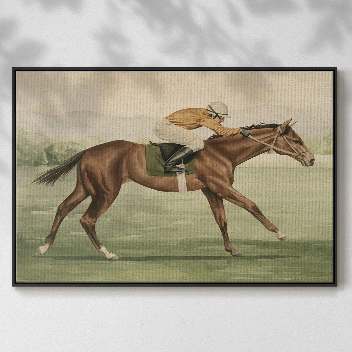 Wexford Home Vintage Equestrian II Framed On Canvas Print & Reviews | Wayfair | Wayfair North America