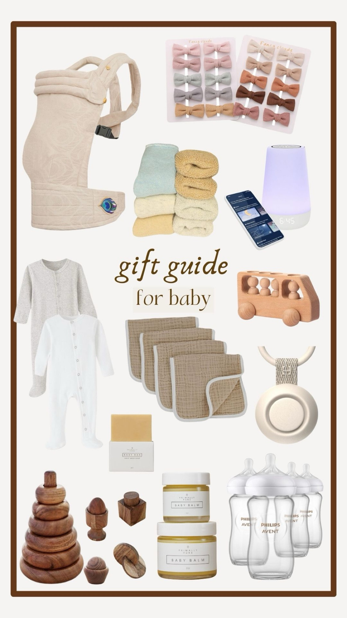Gift Guide for Baby - gifts for baby - gift ideas for baby - gifts for newborn - gifts for infants 

#LTKGiftGuide #LTKSeasonal #LTKHoliday