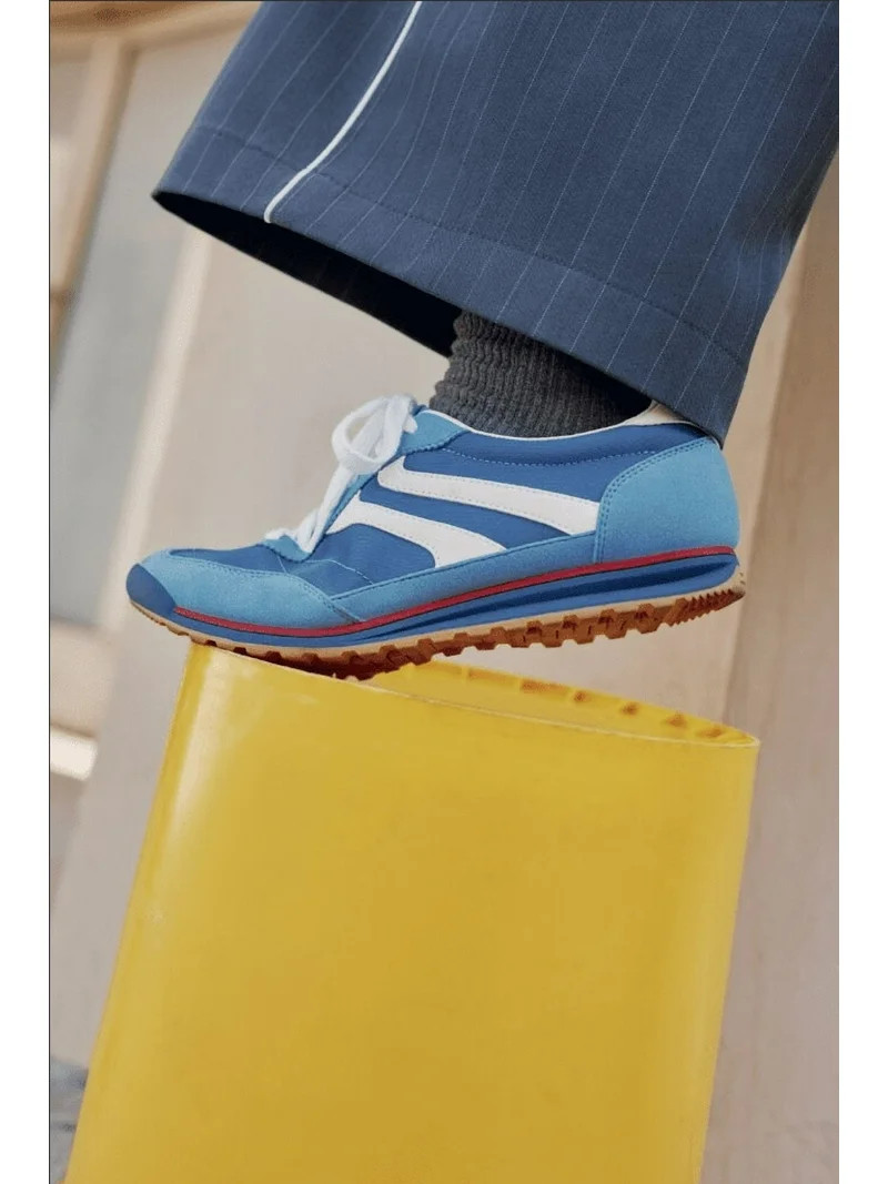No Boundaries Retro Lace-Up Sneakers, Women's - Walmart.com | Walmart (US)