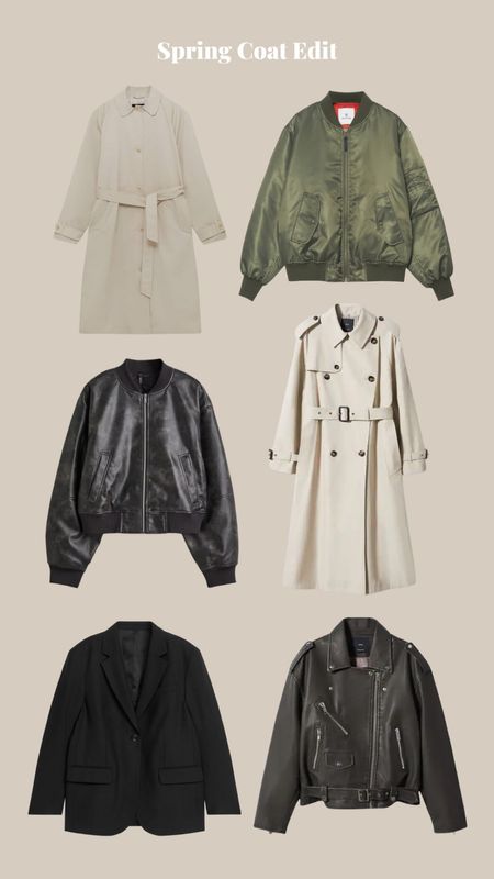 A round up of my most work jackets in Spring 🫶🏼 

Spring outfits, spring jackets, leather jacket, bomber jacket, blazer, Arket, mango leather jacket, Anine Bing jacket 

#LTKeurope