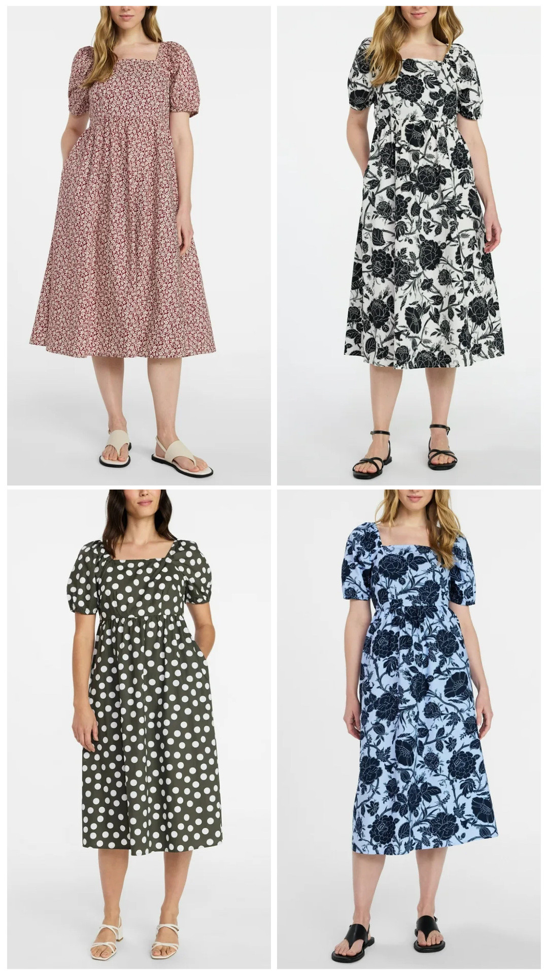 Walmart new arrival midi dress 

#LTKootd