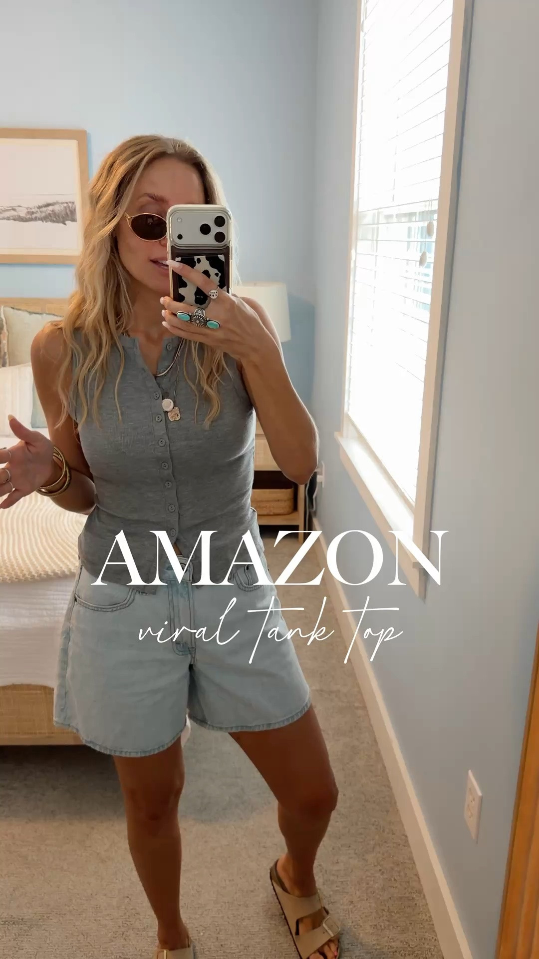 🤍 Everyone raves about Free Peoples button down tanks BUT these ones on Amazon are almost the same! The price is WAY better too🎉

I’m wearing my tts (small)

5’5” // 120 ish lbs

#LTKootd #LTKdayinmylife #LTKgrwm