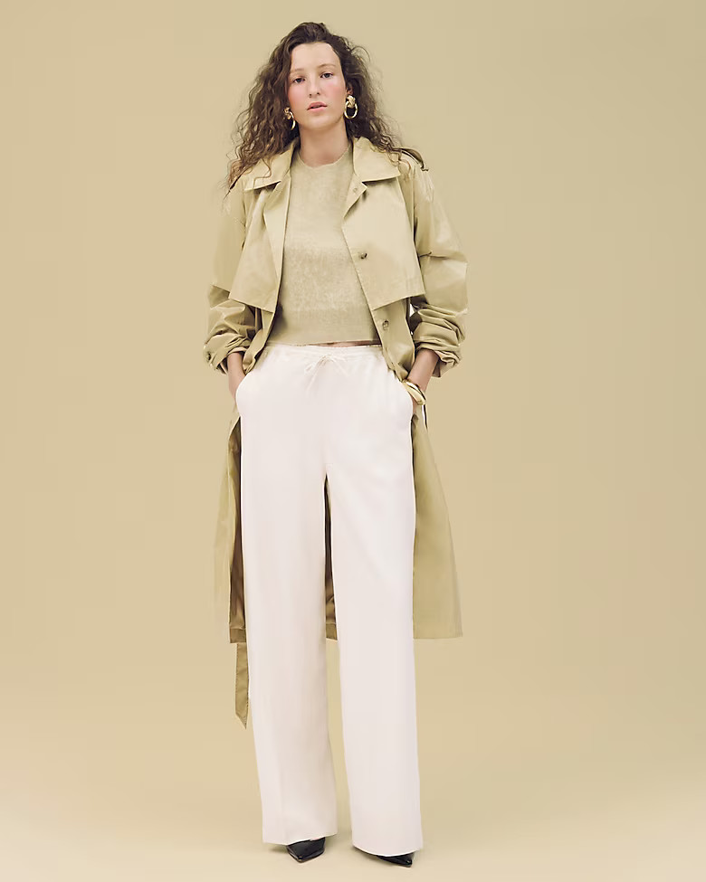 Superwide Stratus pant in city twill | J. Crew US