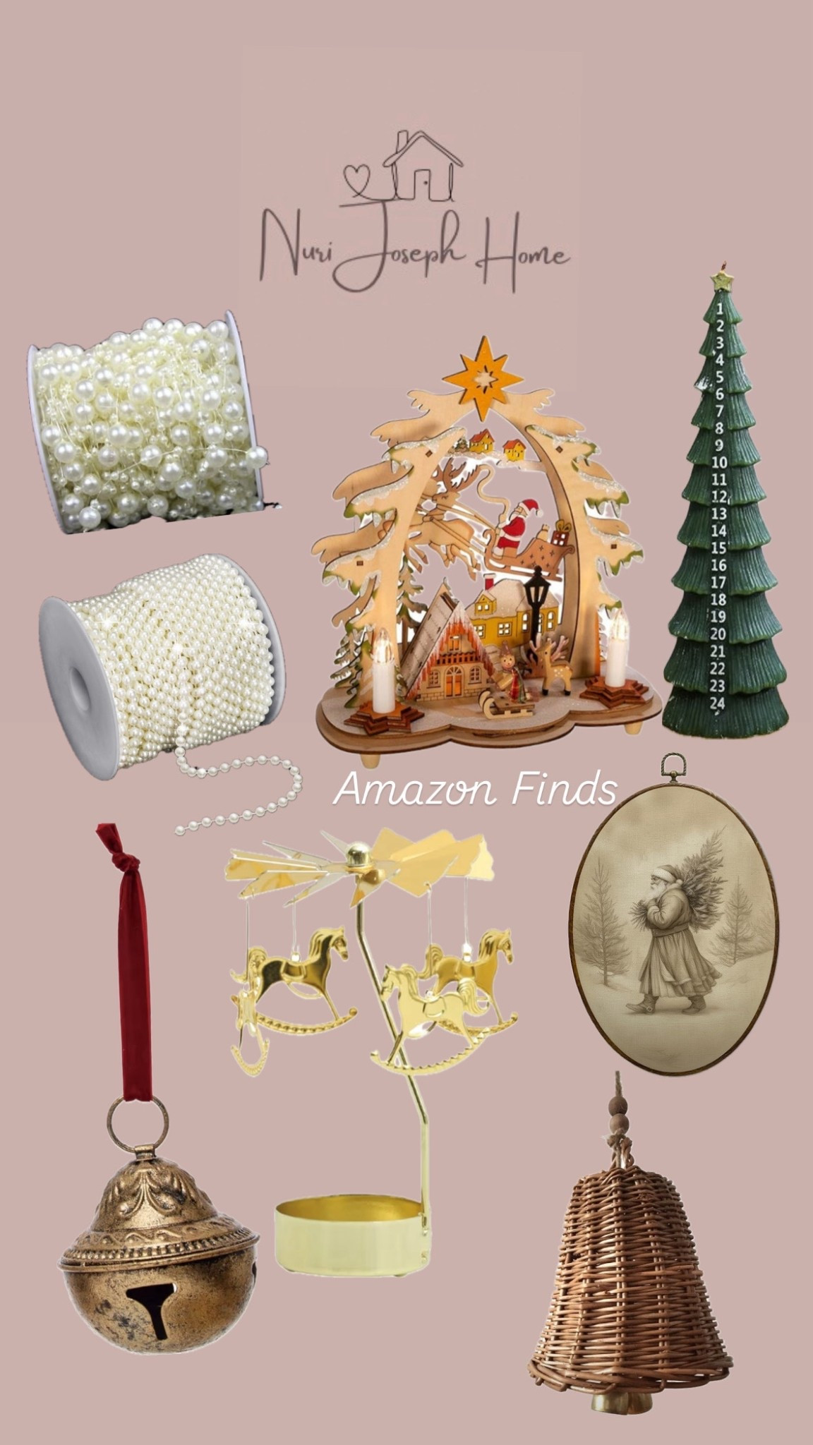 Timeless Cottage Style Christmas Decor from Amazon 

#LTKHome #LTKHoliday #LTKSeasonal