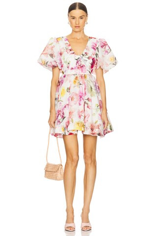 Aje Fleur Mini Dress in Collage Floral from Revolve.com | Revolve Clothing (Global)