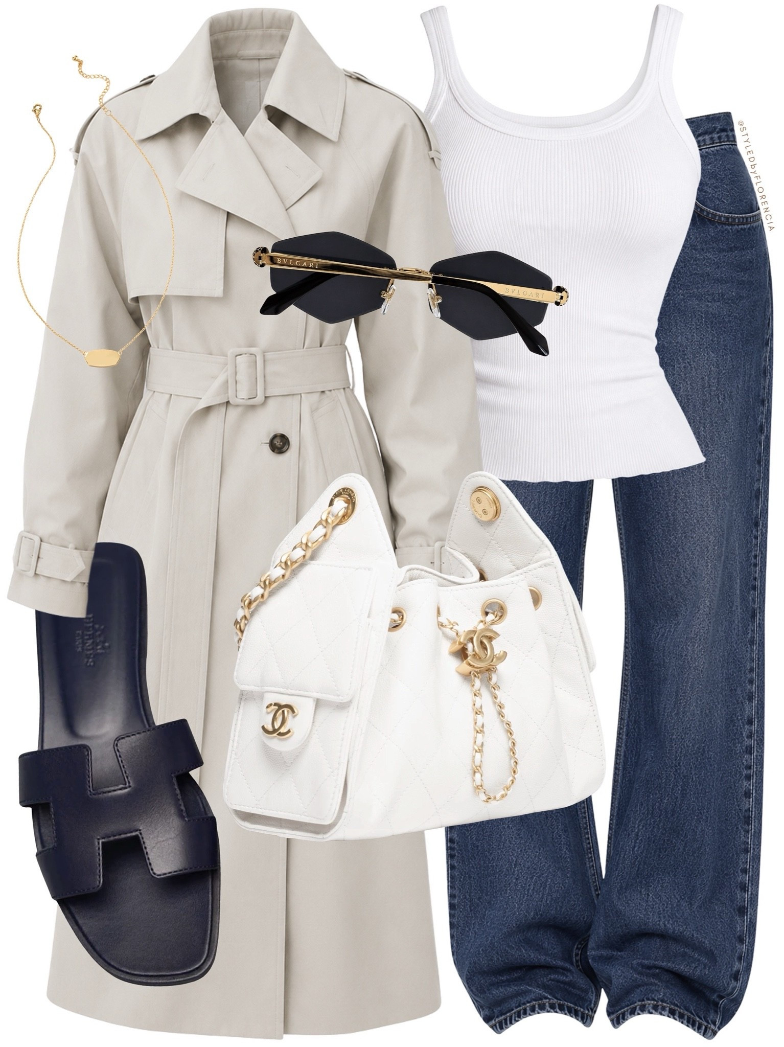 pre fall trench moment💙✨