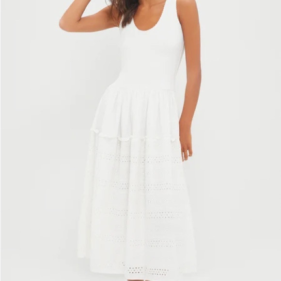 NWT TUCKERNUCK
White Casey Midi Dress | Poshmark
