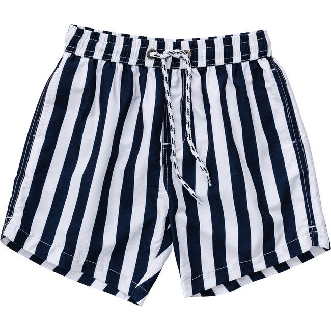 Volley Board Short, Nautical Stripe | Maisonette