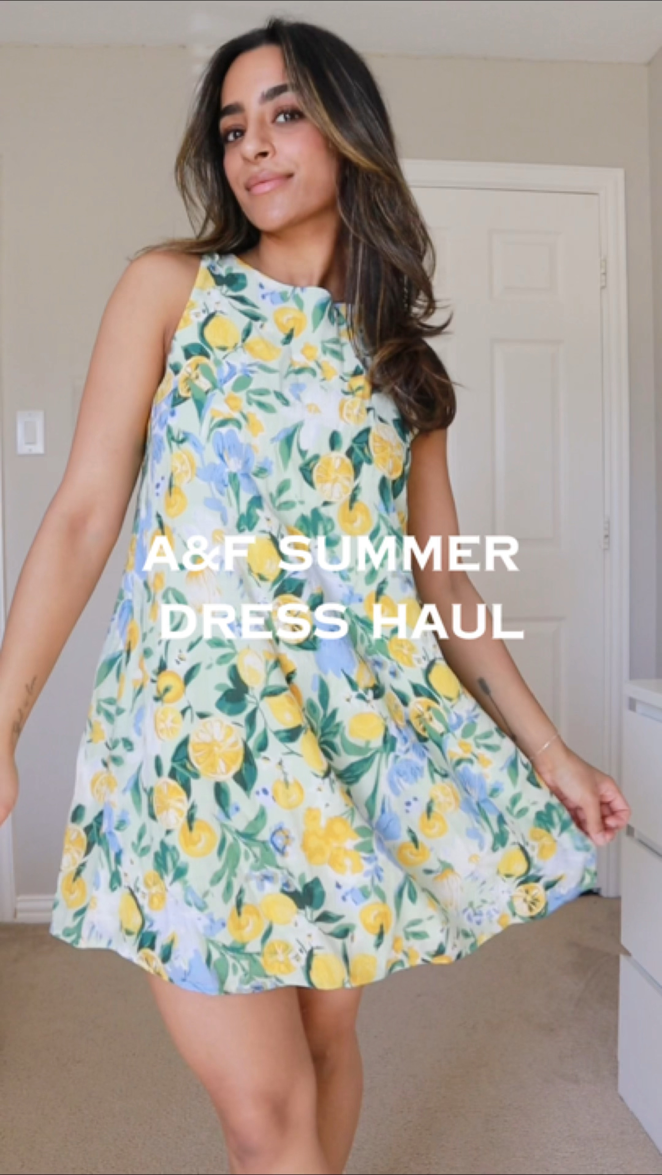 @abercrombie summer dress haul 