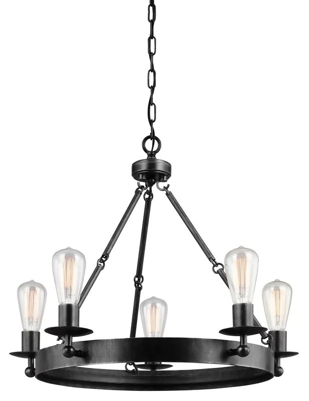 Knollwood 5-Light Candle-Style Chandelier | Wayfair North America