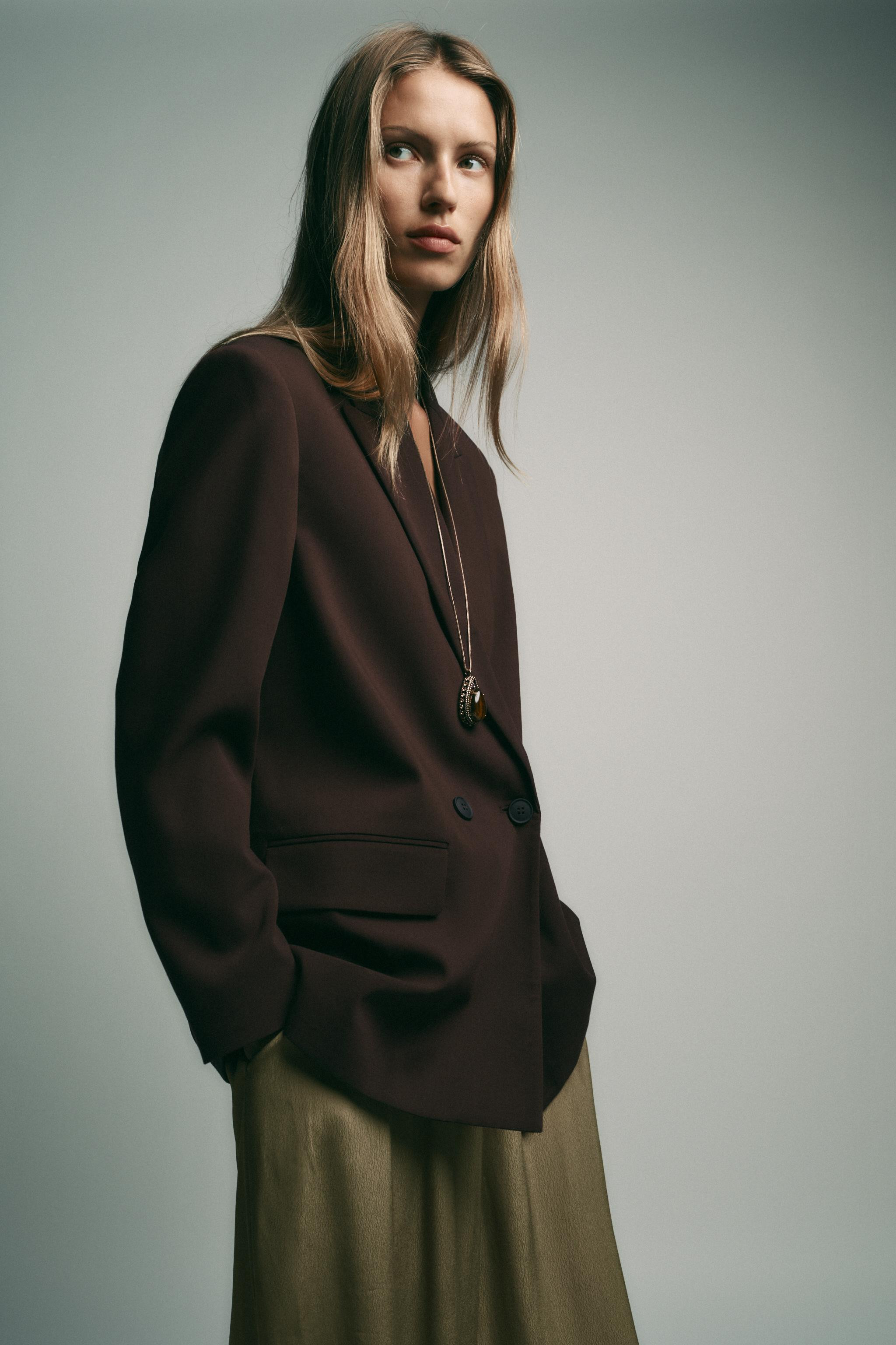 OVERSIZED DOUBLE-BREASTED BLAZER | Zara UK