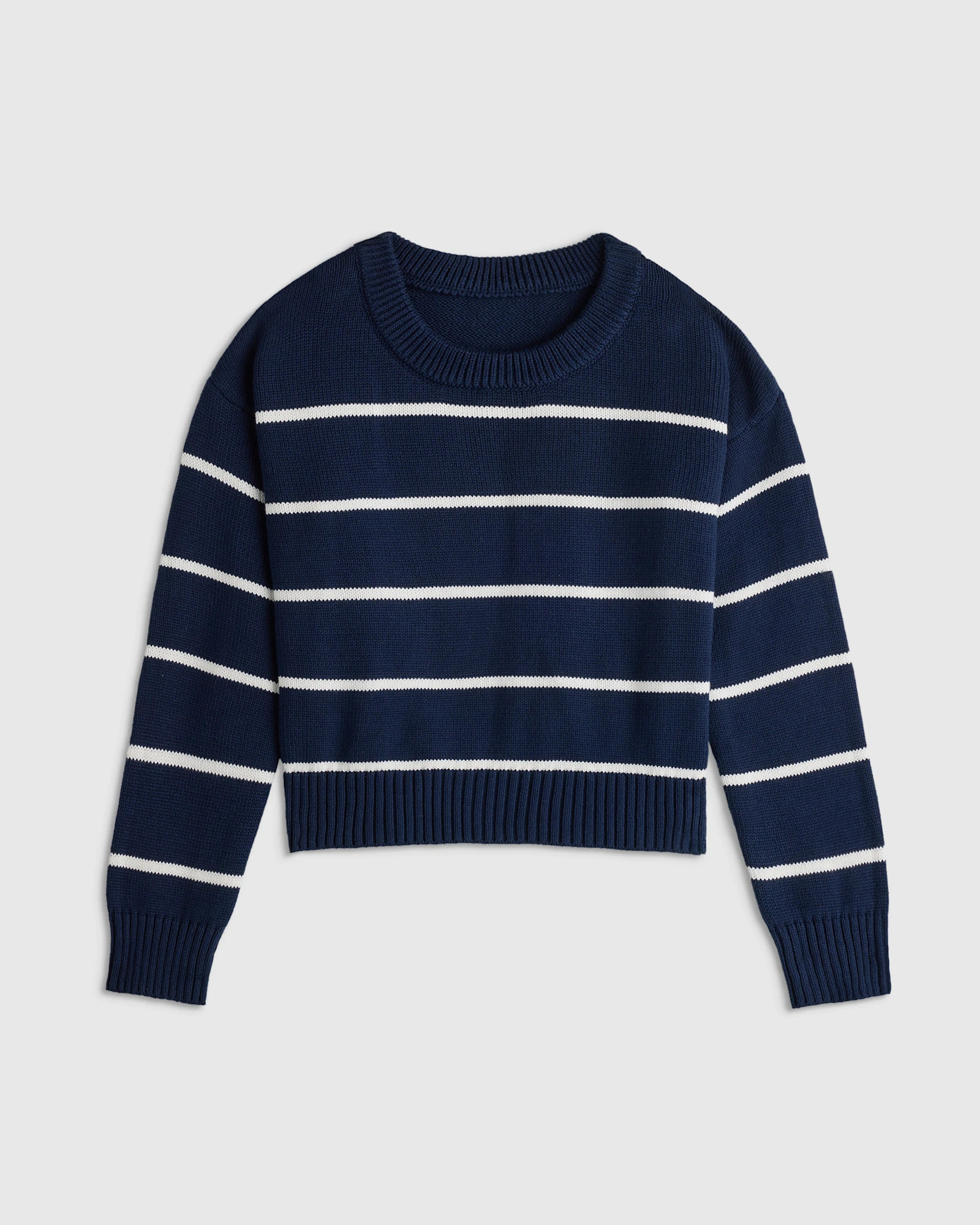 100% Organic Cotton Crewneck Sweater | Quince