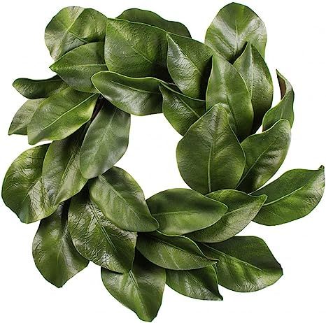American Best Christmas Quality Magnolia Leaf Grapevine Wreath 16" | Amazon (US)