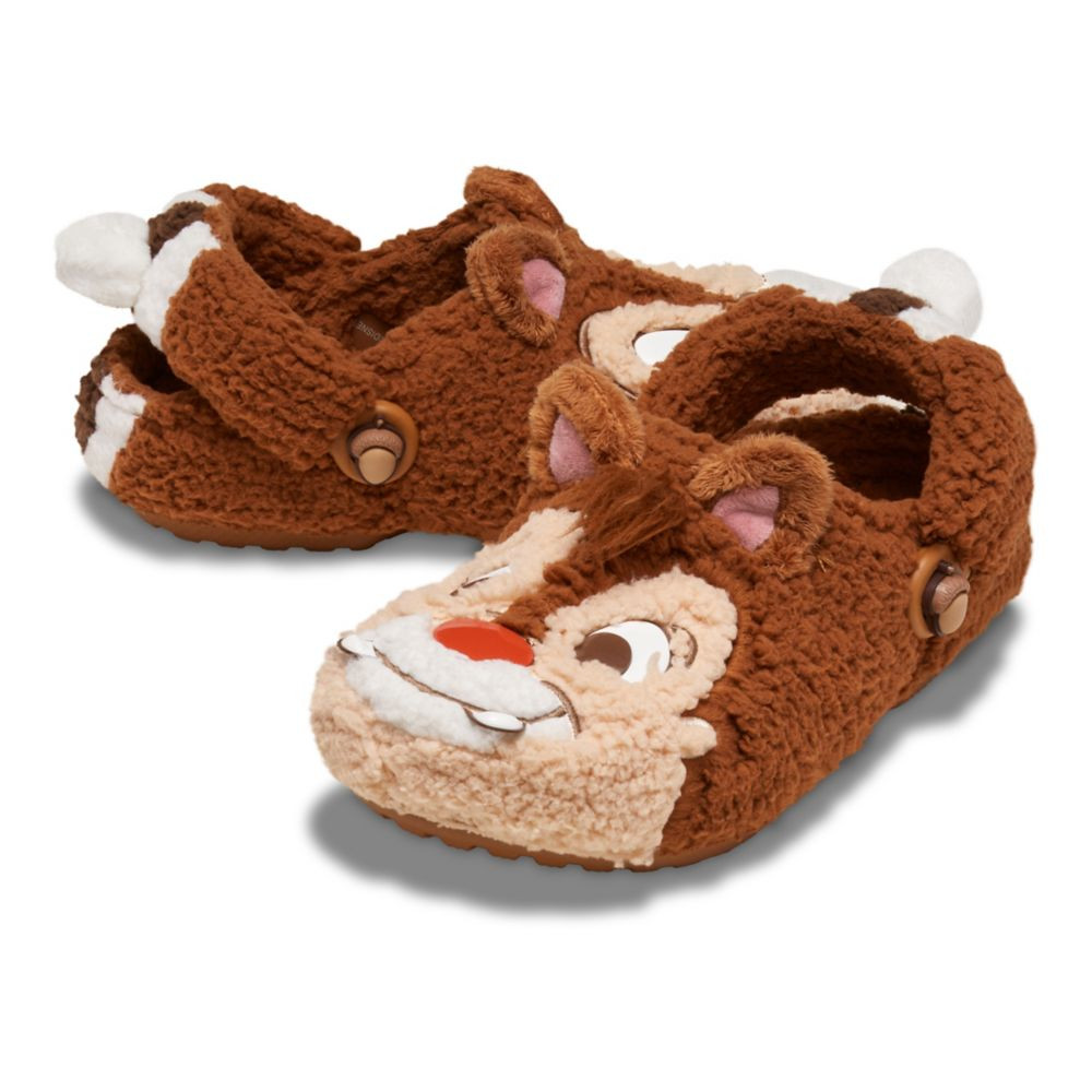 Chip 'n Dale Fuzzy Clogs for Adults by Crocs | Disney Store