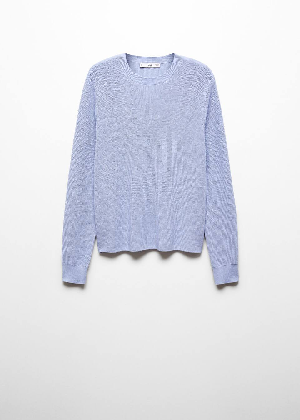 Round neck knit sweater -  Women | Mango USA | MANGO (US)