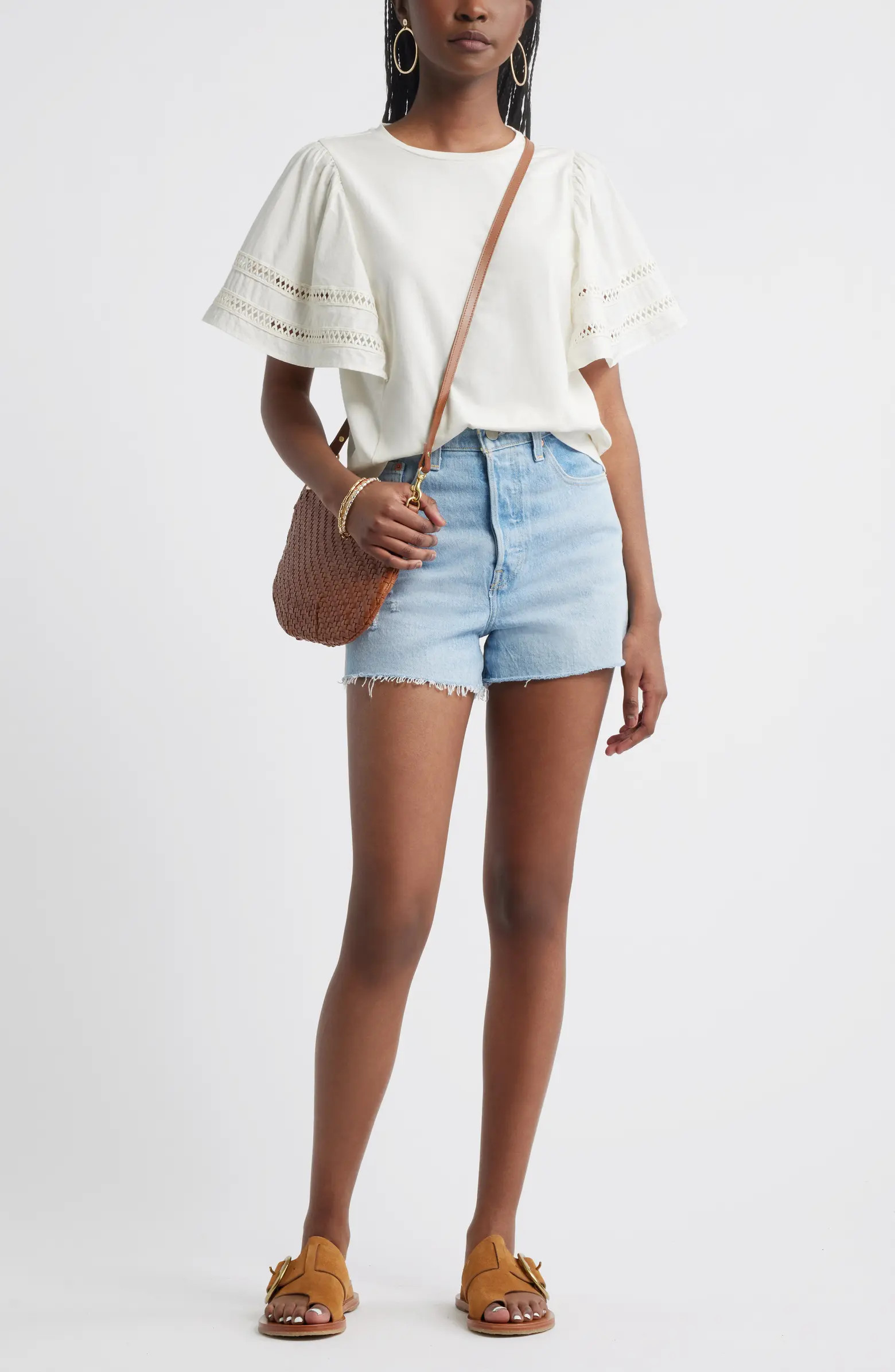 Mixed Media Top | Nordstrom