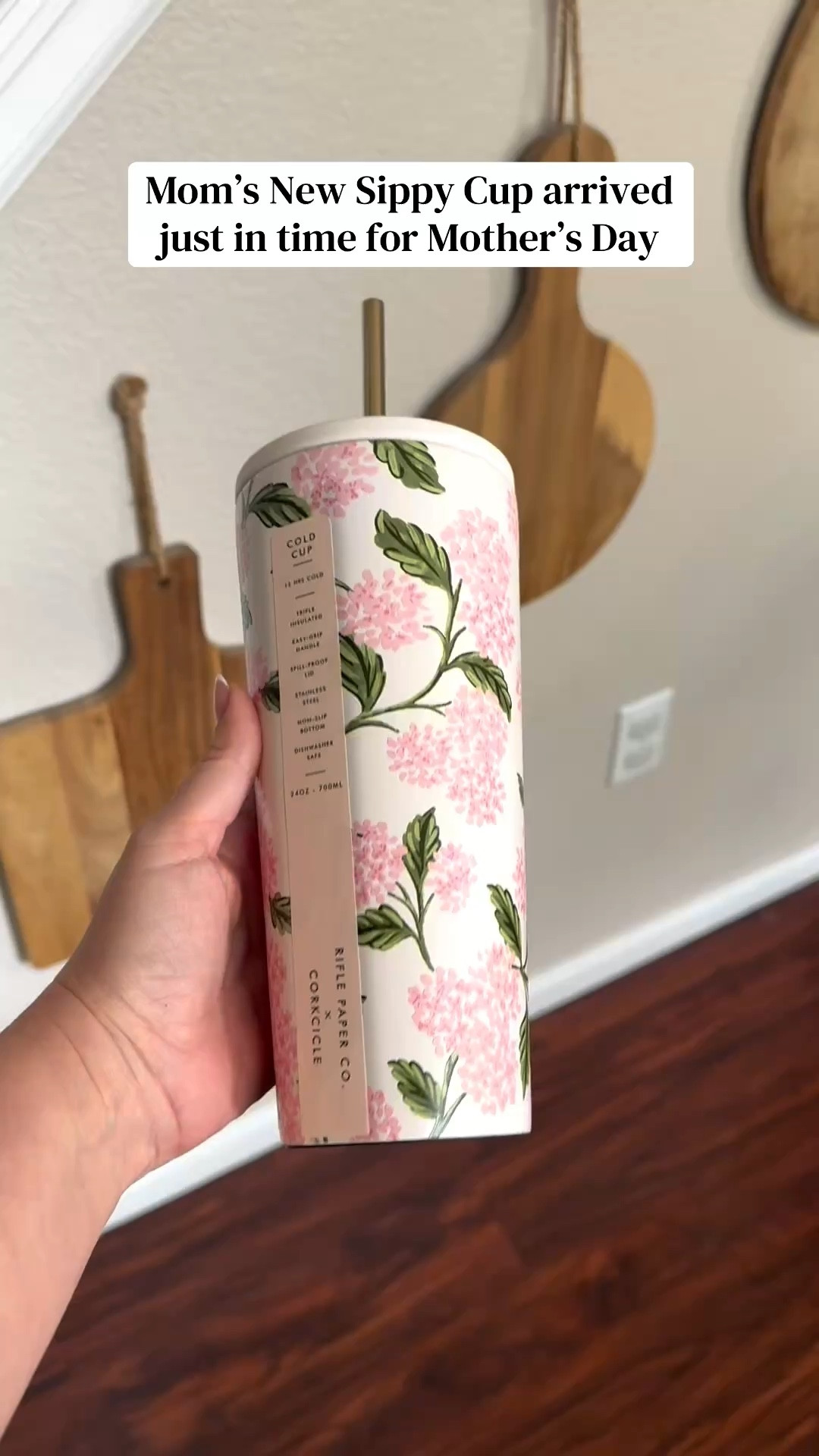 corkcicle x rifle paper co cold cup is giving cute and functional—keeps your drinks ice cold for hours while looking like it belongs in your aesthetic era. perfect for errands, car rides, or just feeling a little extra hydrated and put together. 

#LTKmomlife #LTKSaleAlert #LTKHome