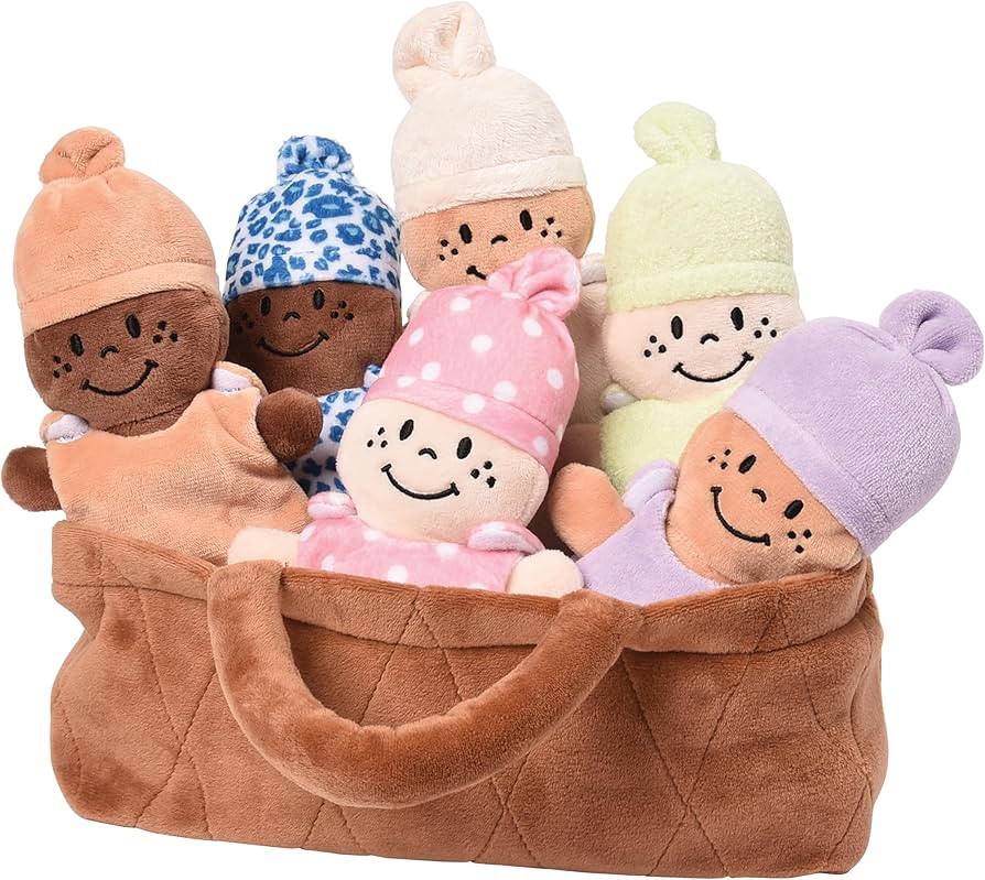 Creative Minds Basket of Babies Soft Baby Dolls, Sensory Toys, Multicultural, Diversity, Inclusio... | Amazon (US)