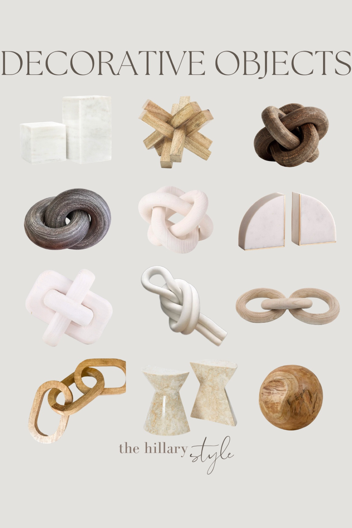 Here’s a collection of decorative objects that I have in my home, and a mix of objects that are affordable!

Ceramic vase. Pottery barn. Crate and barrel. West elm. Target. Amazon. Cb2. Arhaus. Decor. Home. 

#LTKhome #LTKsalealert #LTKstyletip