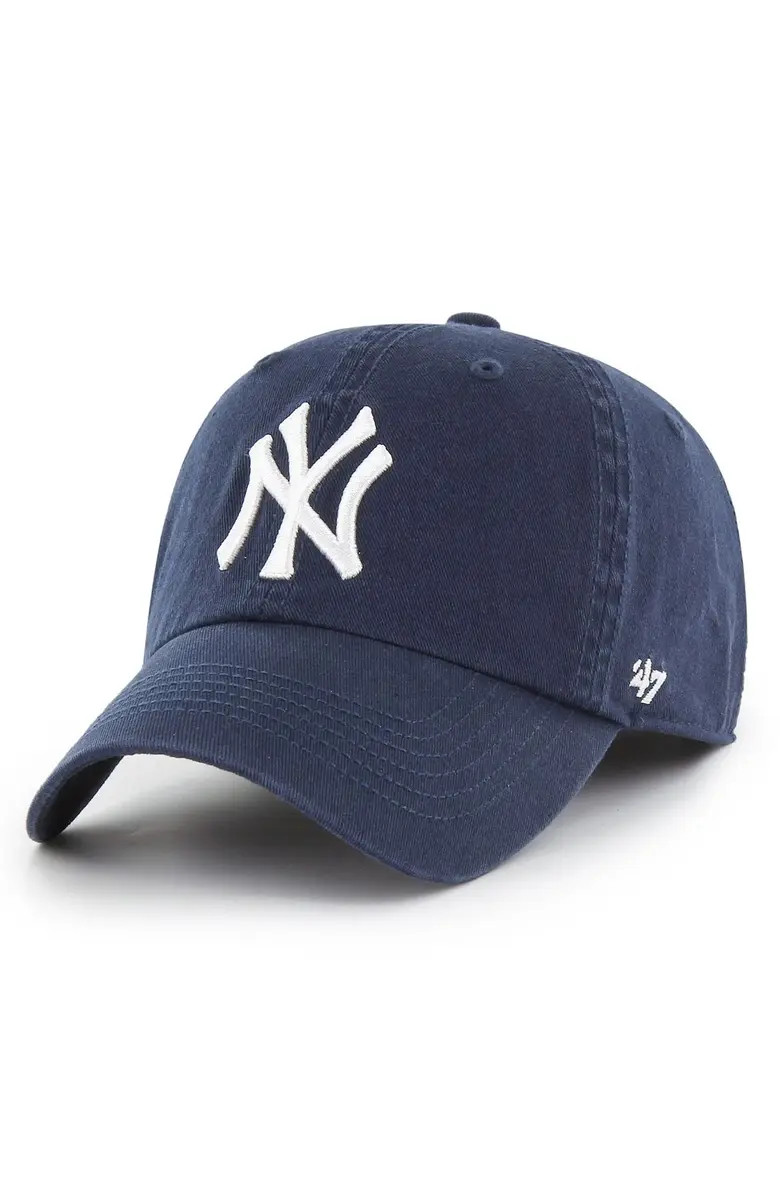 Men's '47 Navy New York Yankees Franchise Logo Fitted Hat | Nordstrom