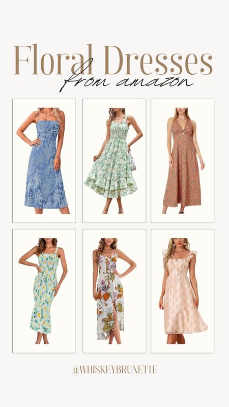 These floral dresses would be perfect for a spring wedding! Love! 🌸 

Spring Wedding Guest Dress | Spring Dress | Floral Dress | Amazon Dress

#LTKmidsize #LTKstyletip #LTKwedding
