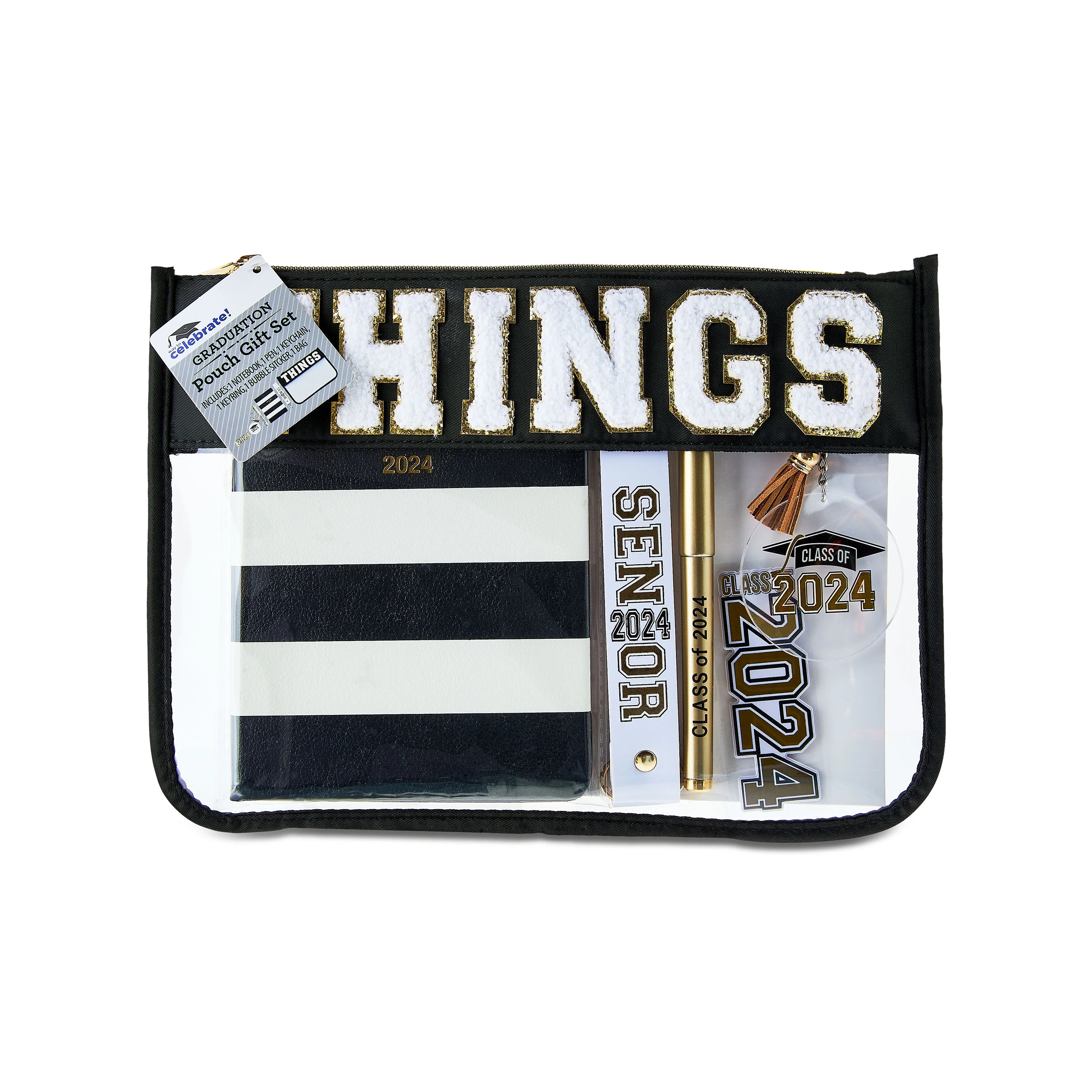 Graduation 2024 Pouch Gift Set, Things, by Way To Celebrate - Walmart.com | Walmart (US)