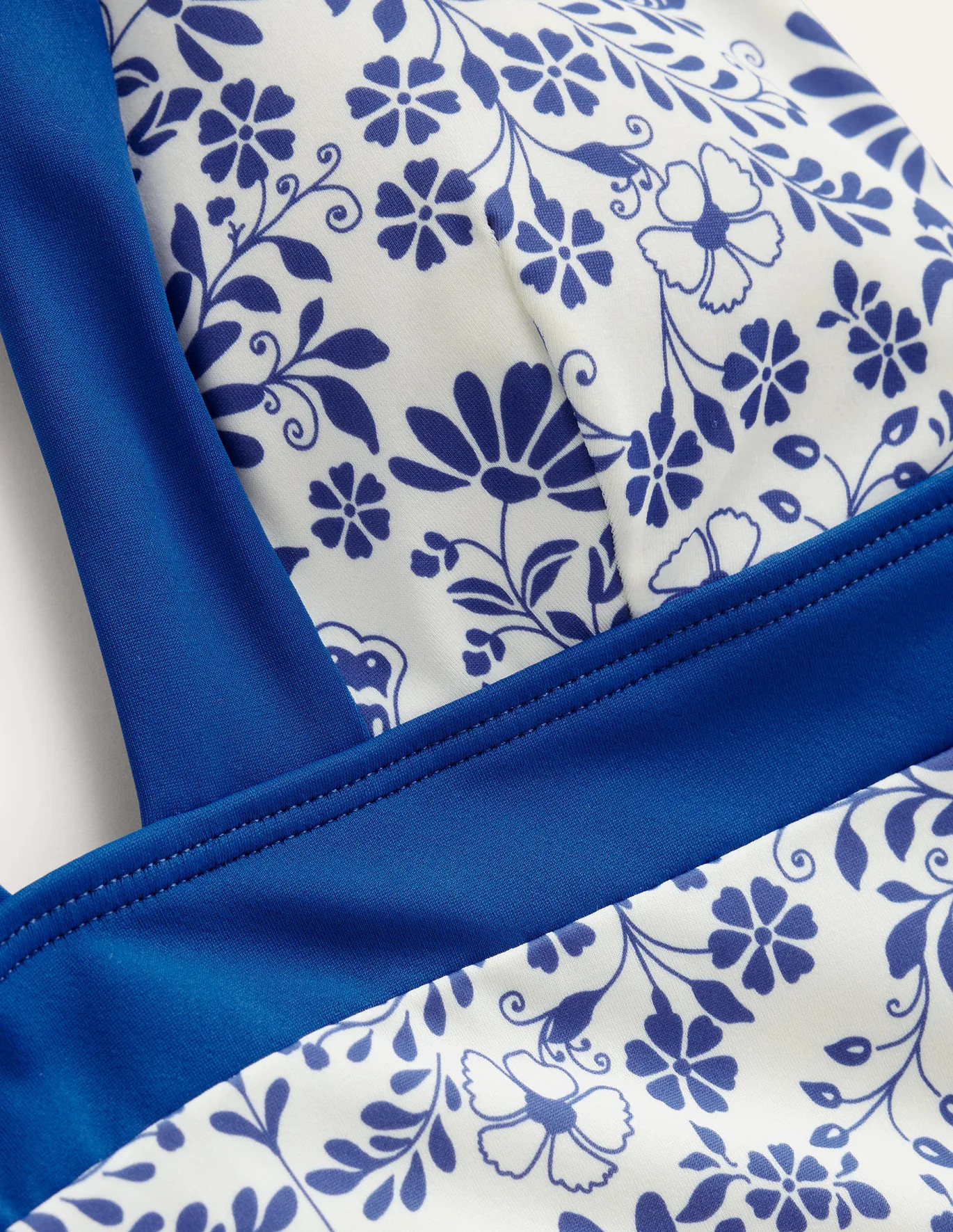 Panelled Halter Swimsuit | Boden (US)