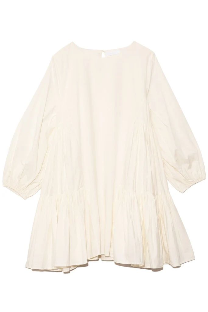 Byward Dress in Ivory | Hampden Clothing