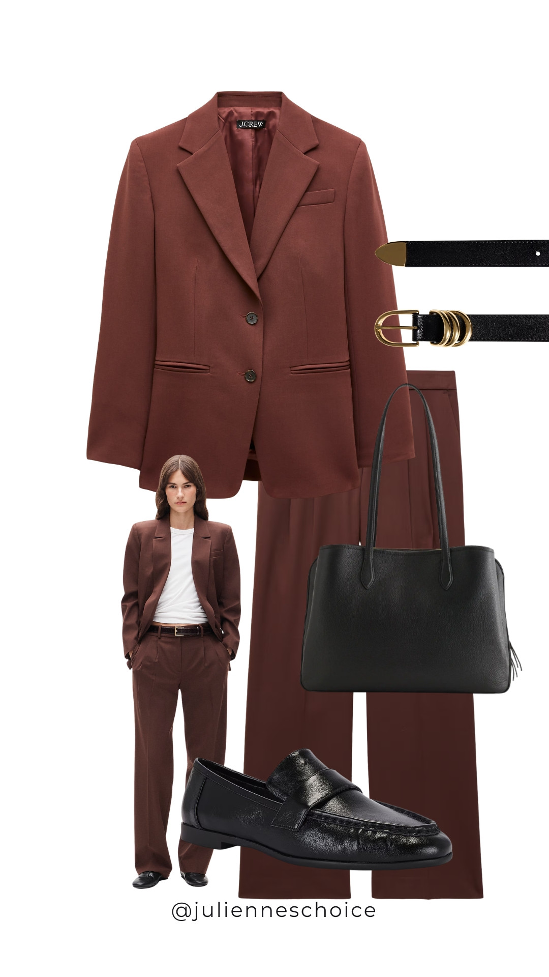 THE FITTED SUIT EDIT

Sharp tailoring is back — but these are the pieces that make it wearable.

Think defined blazers, clean trousers, soft neutrals and simple accessories.✨julienneschoice

Shop the pieces below.

#SuitStyle #FittedSuit #LTKFinds #FallOutfits #LTKootd #LTKSeasonal 

 #LTKSeasonal #LTKWorkwear