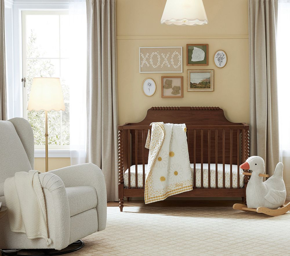 Chris Loves Julia 4-in-1 Convertible Crib | Pottery Barn Kids