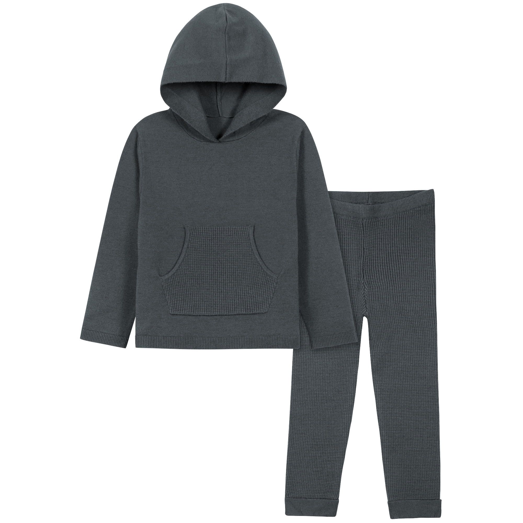 Modern Moments by Gerber® Baby & Toddler Boys or Girls Unisex Sweater Knit Hoodie and Pants, 2pc... | Walmart (US)