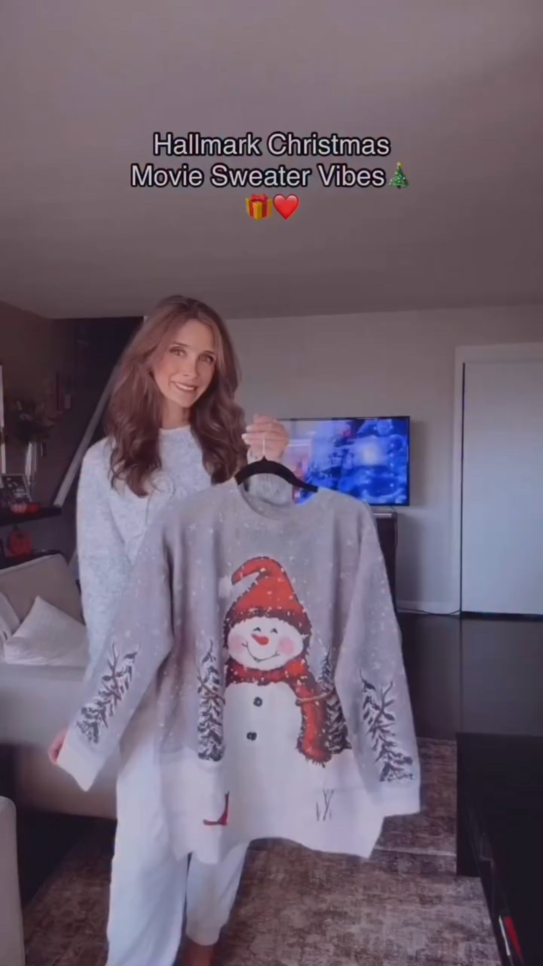 Sharing the cutest “ugly” Christmas sweater today🥰Love this for all the fun a holiday events whether it’s seeing lights, going to your kids school events or plays, Christmas Day, class parties, etc… linked a few others from Amazon as well☃️❄️☕️🧣

Such a cute and simple way to look festive for the Holidays while staying cozy.

🎁Follow and Comment SHOP for a 🔗

(Must be following to receive the link due to IG settings)

#holidayoutfit #leggingsoutfit #oversizedsweater
