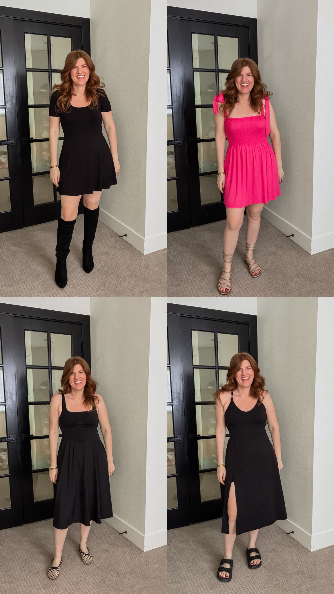 Dresses with built in shorts! 

#LTKmomlife #LTKSaleAlert #LTKootd