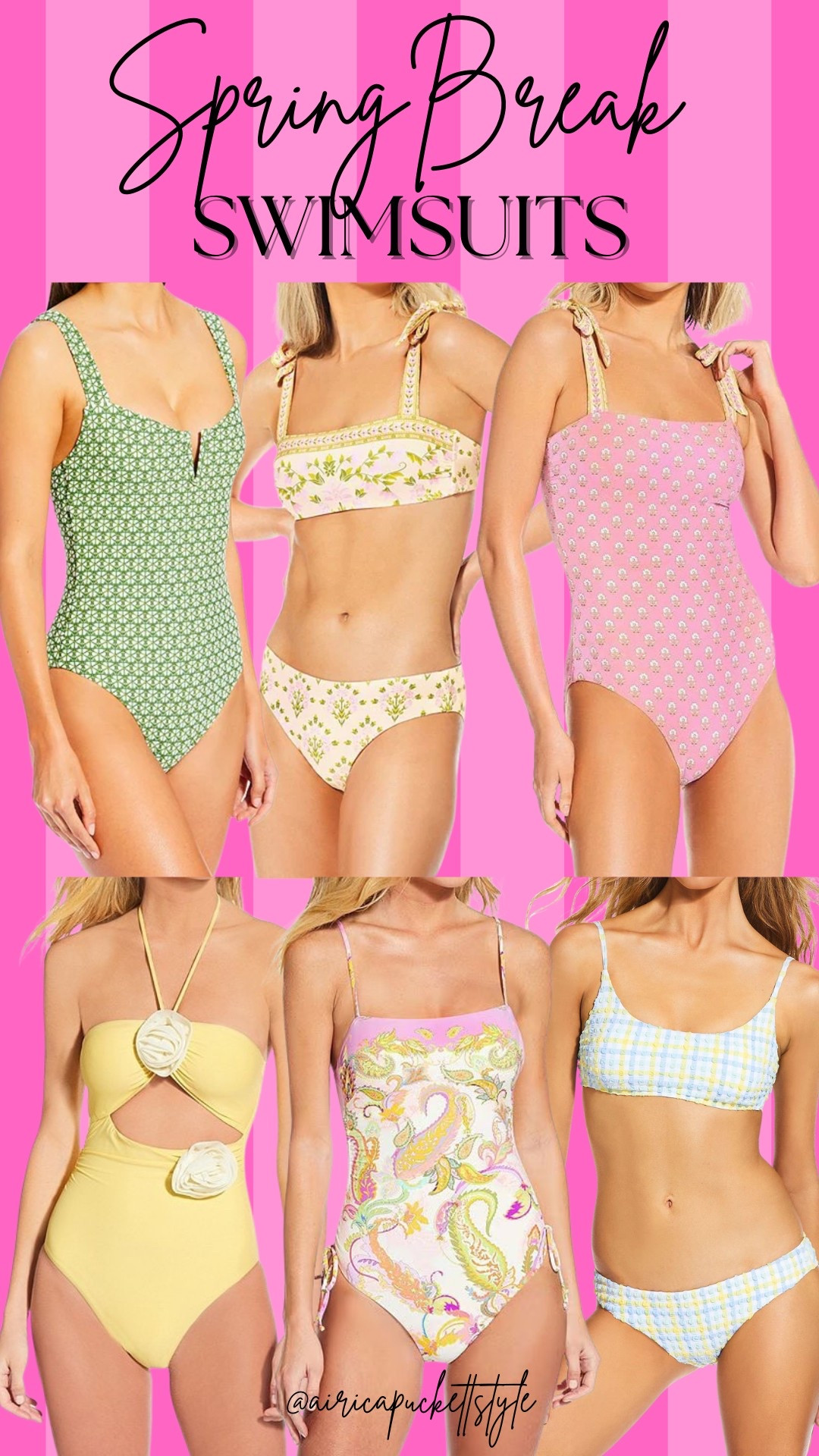 Spring break women’s swimsuits 

#LTKSwim #LTKStyleTip #LTKTravel