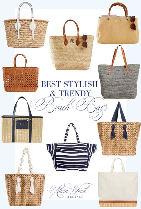 Best stylish and trendy beach/pool bags and totes for summer! 

#LTKswim #LTKitbag #LTKSeasonal