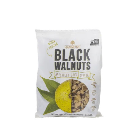 Hammons Black Walnuts Large Pieces, 12 oz | Walmart Online Grocery