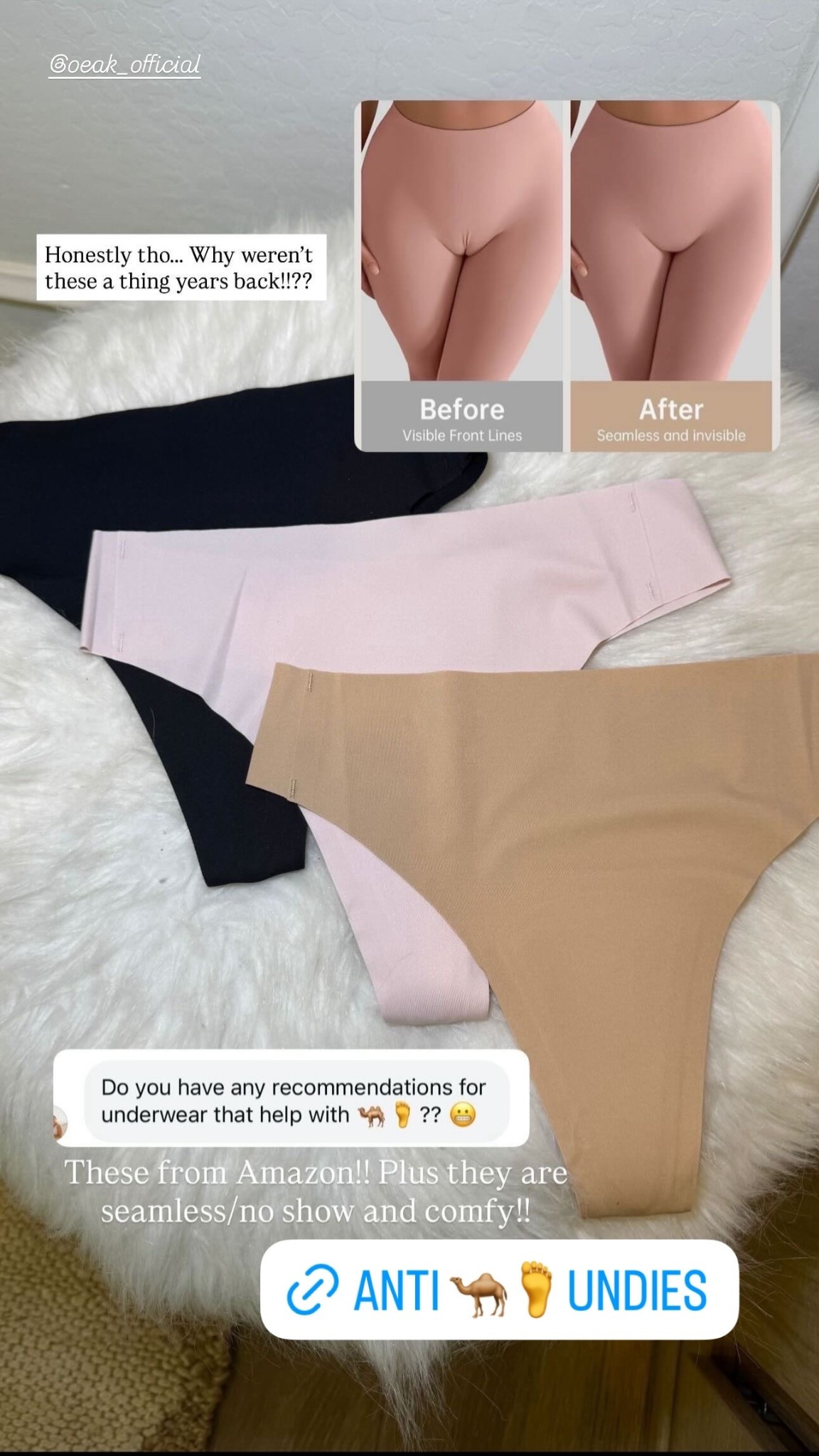 These are some of my go to’s! Love that they are seamless

Amazon
Thongs
Seamless underwearr