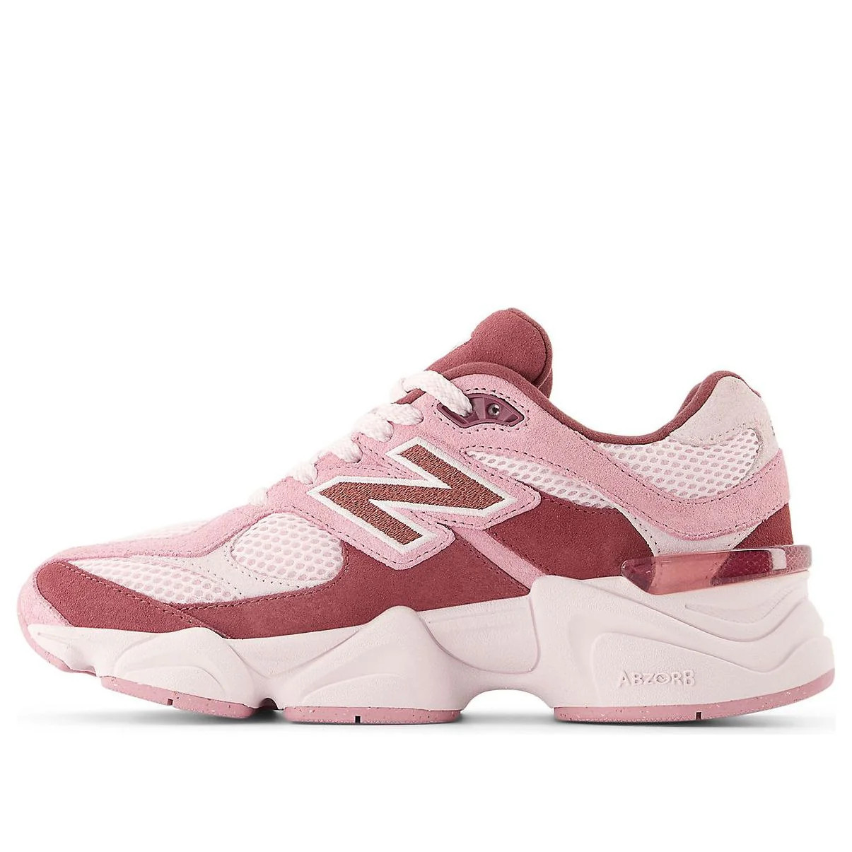 (GS) New Balance 9060 'Pink Granite Washed Burgundy' GC9060EP | KICKS CREW