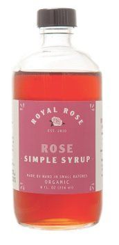 ROYAL ROSE Rose Simple Syrup, 8 Ounce | Amazon (US)